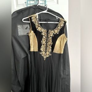 Black Indian Gown